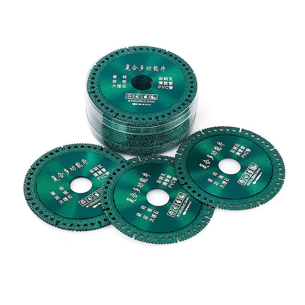 Composite Indestructible Disc Multifunctional Cutting Saw Tiles Diamond Angle Grinder Kit Indestructible Disc for Grinder