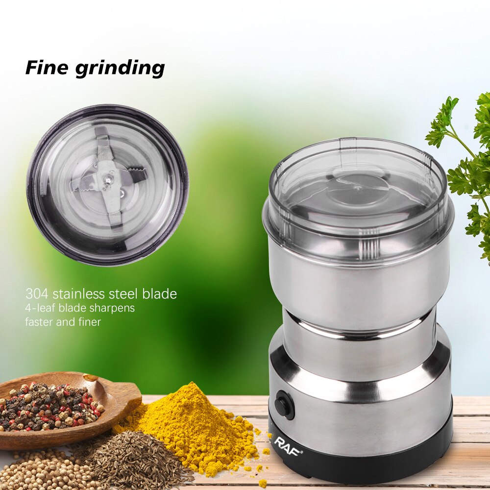 Electric Coffee Grinder Grinding Machine Salt And Pepper Grinder Spice Grinder Grain mill Electric Spice Mill Blender Kitchen