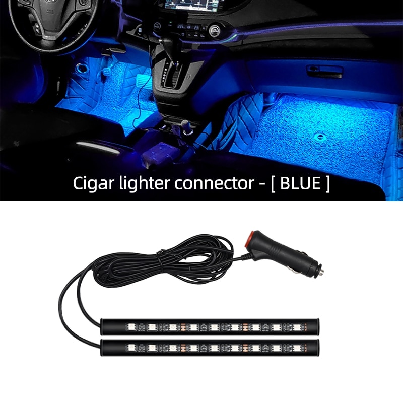 18led Automotive Interior Decorative Lights Car Foot Light LED