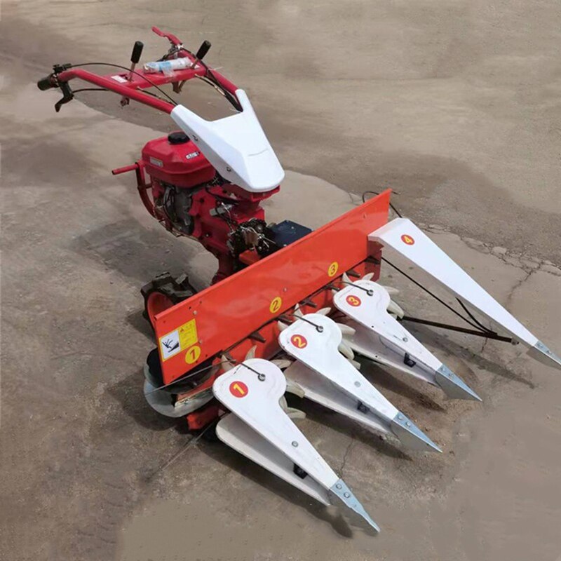 Hand-held agricultural grass harvester 170 gasoline engine 173 diesel engine hand-push rice harvester