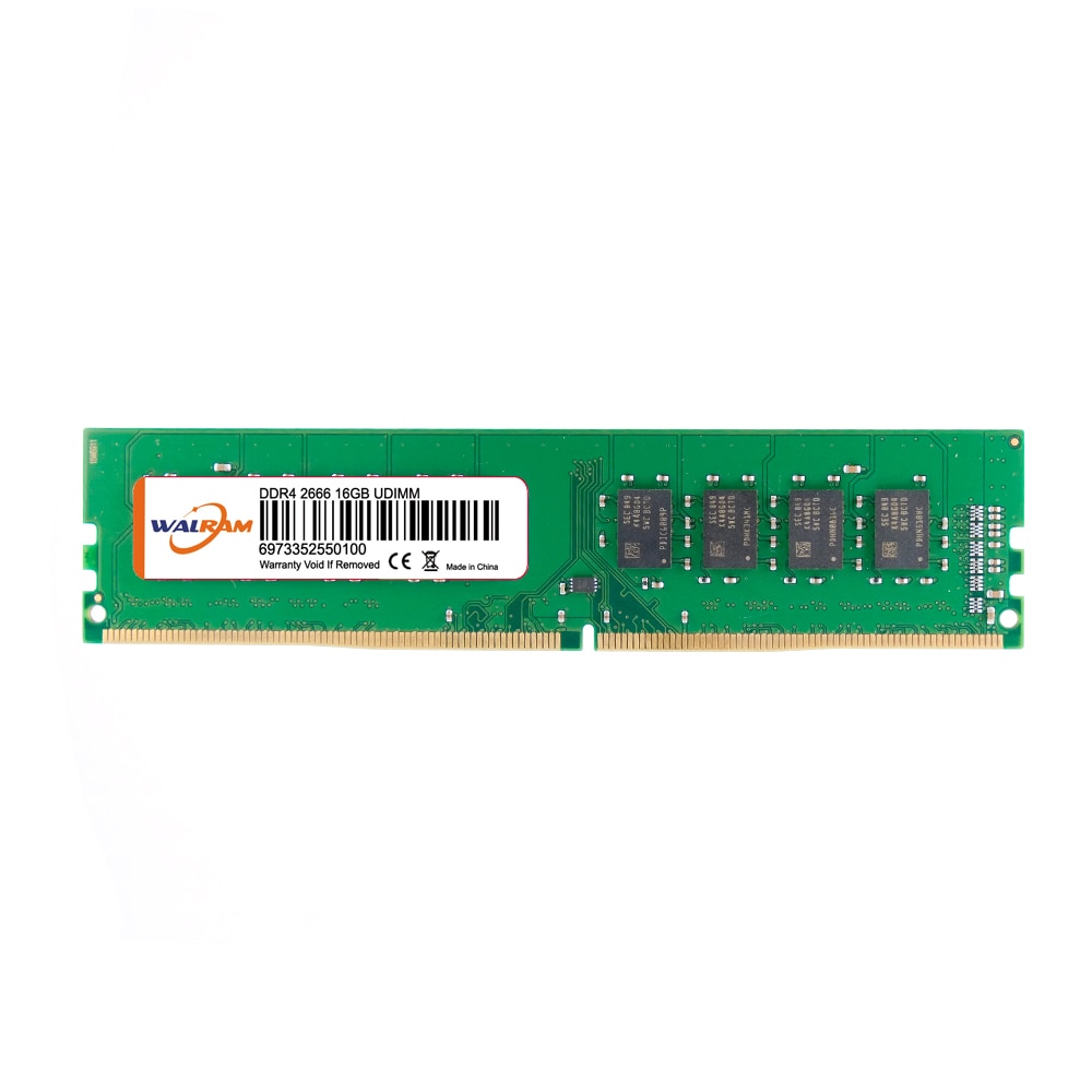 Walram Ram Memory Udimm DDR3 DDR4 4GB 8GB 16GB 32GB 1333 1600 1866 2133 2400 3200 Non-ECC Full Compatible Memory Ram